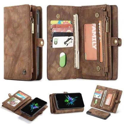 Premium Leather Magnetic Phone Cover Case