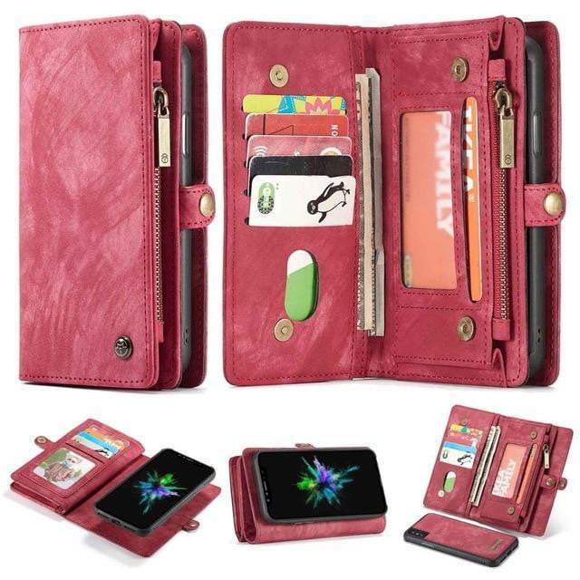 Premium Leather Magnetic Phone Cover Case