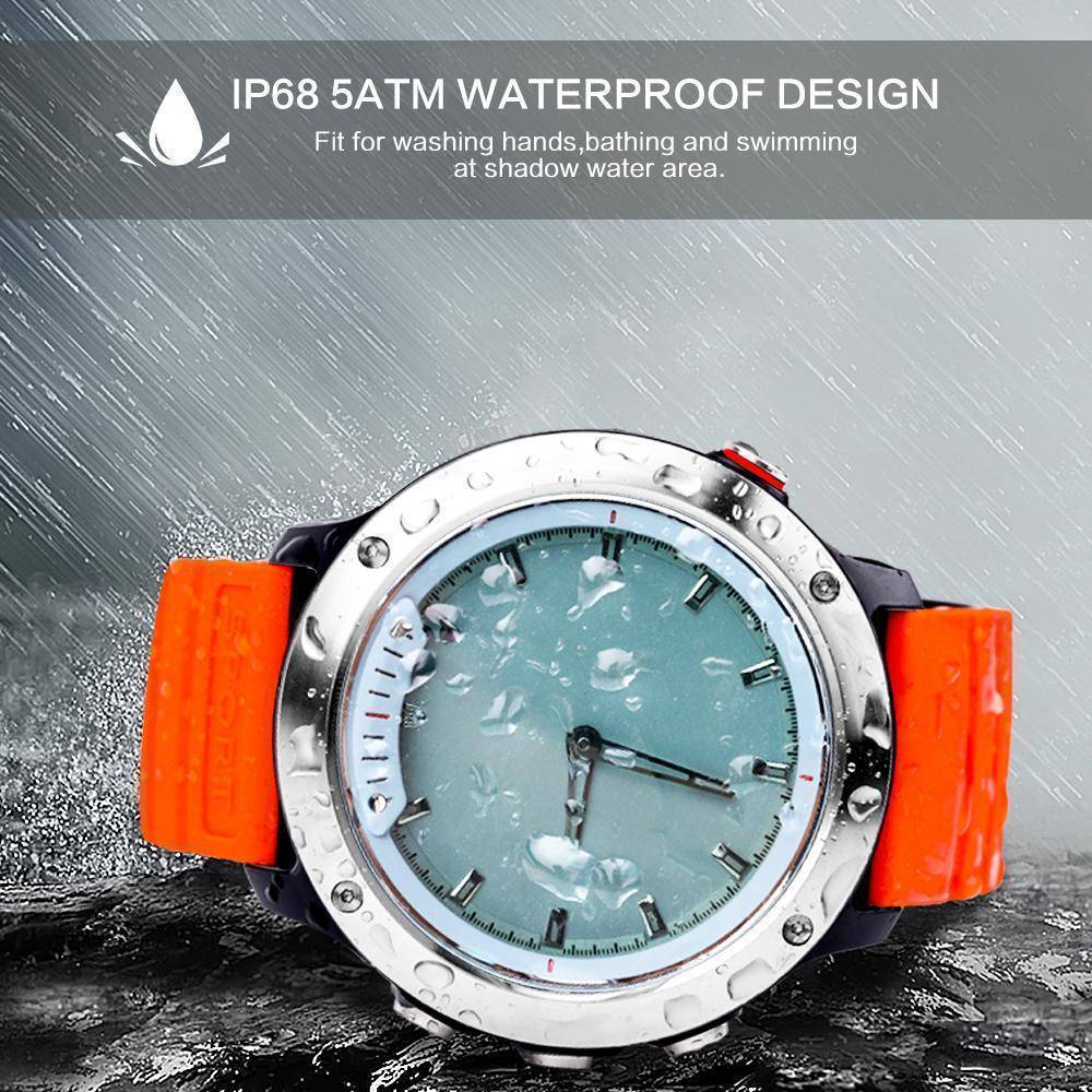Waterproof Android Men's Digital Smartwatch