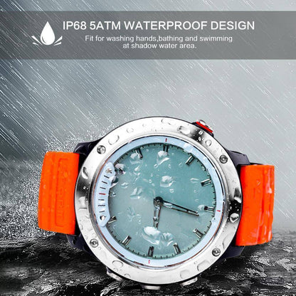 Waterproof Android Men's Digital Smartwatch