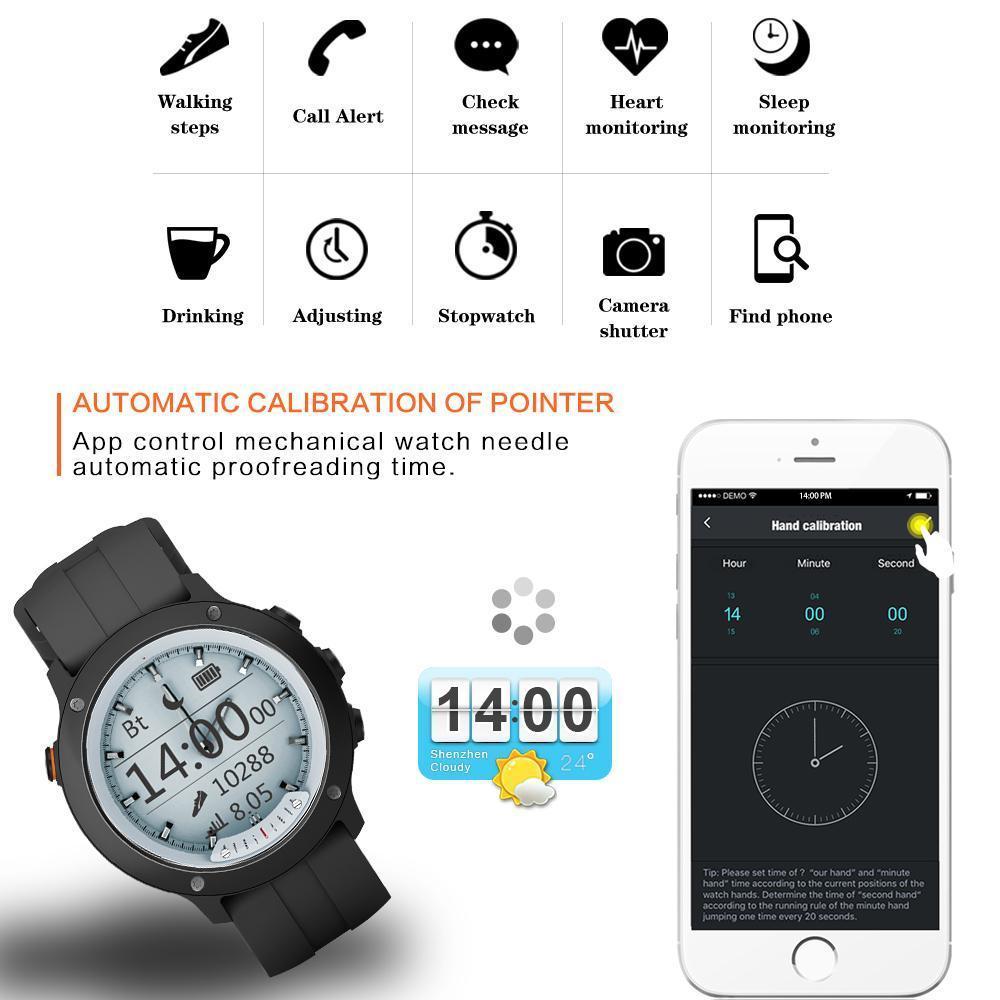 Waterproof Android Men's Digital Smartwatch