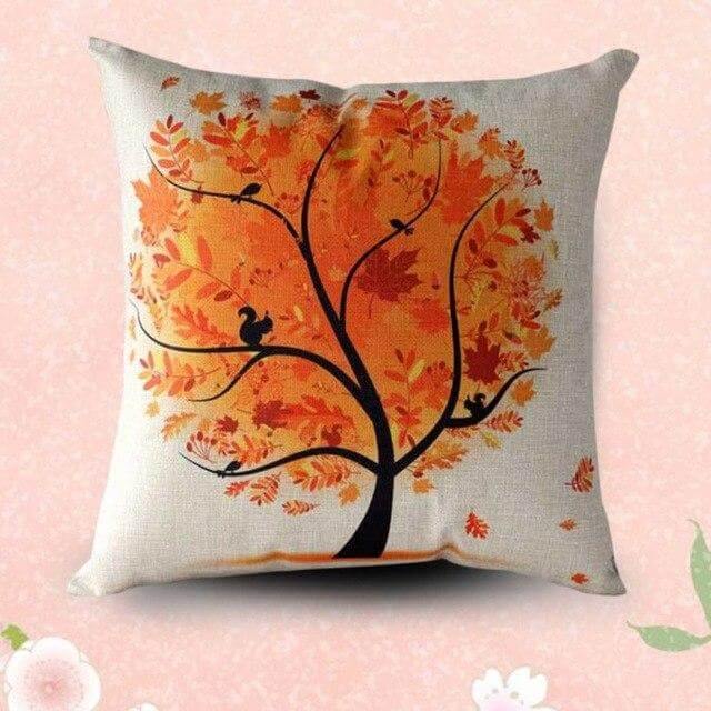 Autumn Leaf Soft Couch Pillow Covers