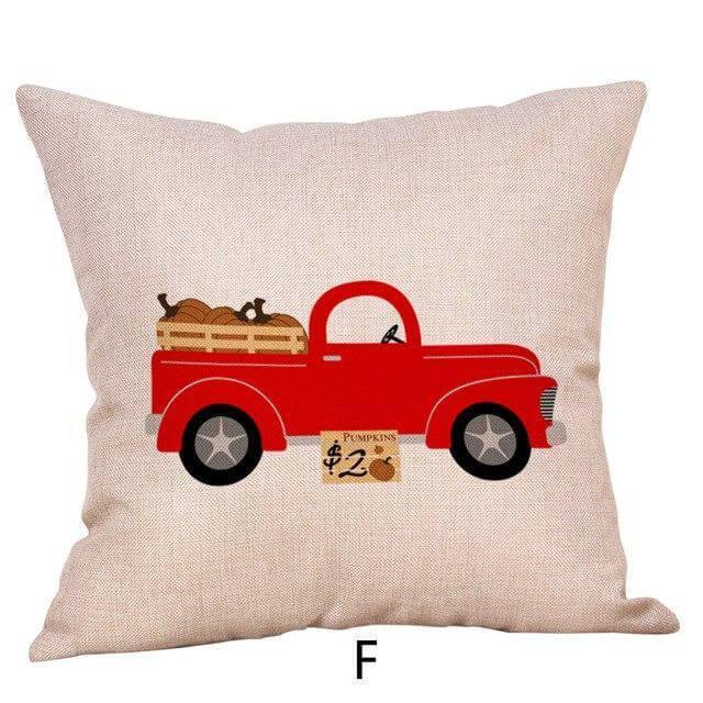 Autumn Halloween Pumpkin Decorative Pillow Covers