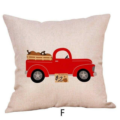 Autumn Halloween Pumpkin Decorative Pillow Covers