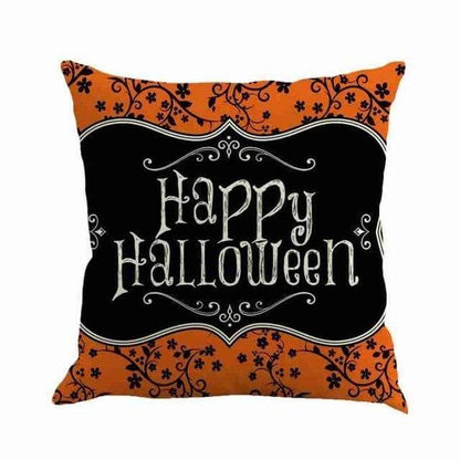 Spooky Haunted House Halloween Pillow Covers