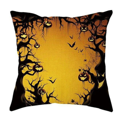 Spooky Halloween Throw Pillow Covers