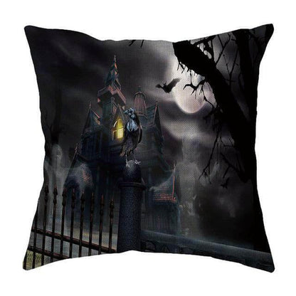 Spooky Halloween Throw Pillow Covers