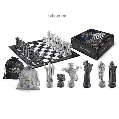 Cool Fantasy Wizard Chess Set - Fesara