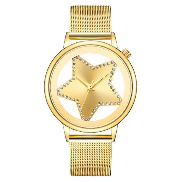 Sparkling Diamond Elegant Ladies Luxury Watch