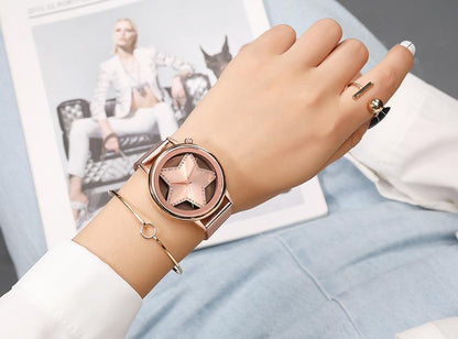 Sparkling Diamond Elegant Ladies Luxury Watch