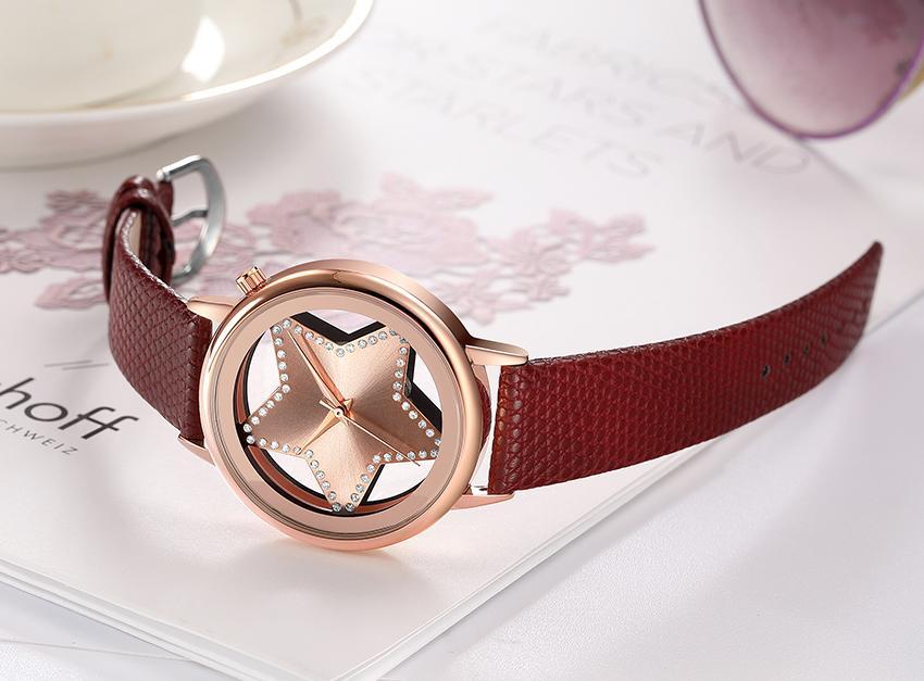 Sparkling Diamond Elegant Ladies Luxury Watch
