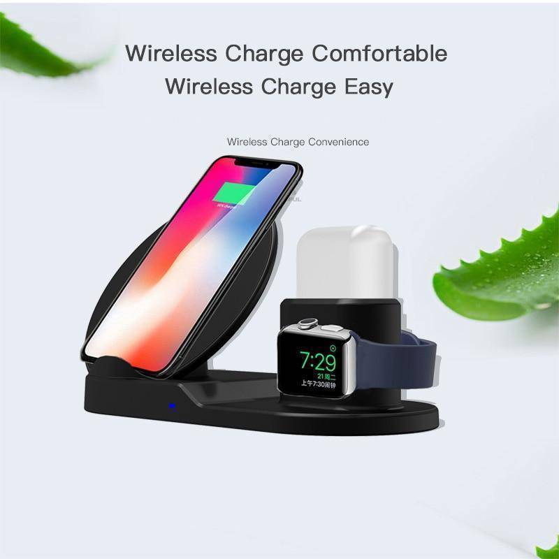 Quick Charge 3-in-1 Wireless Charging Dock