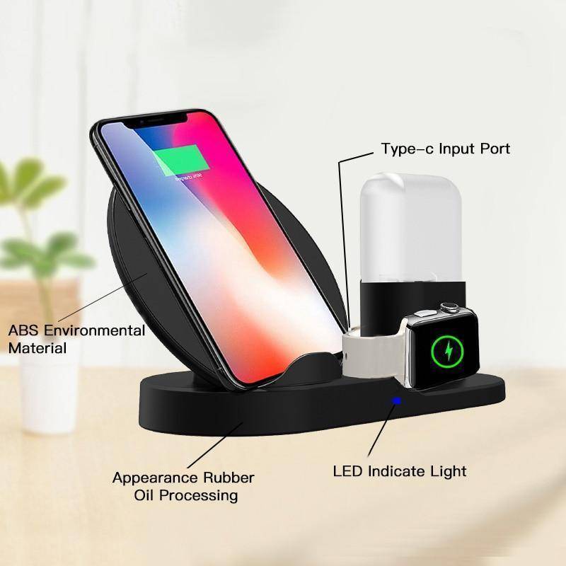 Quick Charge 3-in-1 Wireless Charging Dock