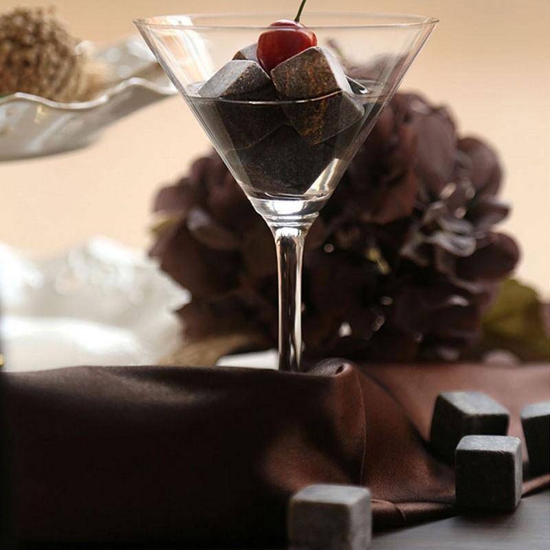 Premium Whiskey Chilling Stones Gift Set
