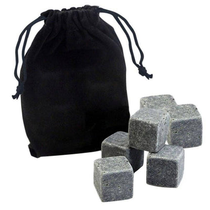 Premium Whiskey Chilling Stones Gift Set