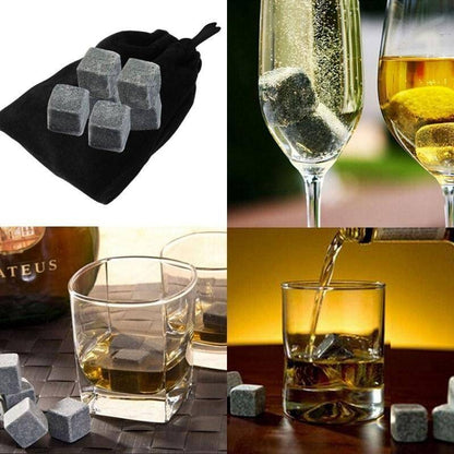 Premium Whiskey Chilling Stones Gift Set