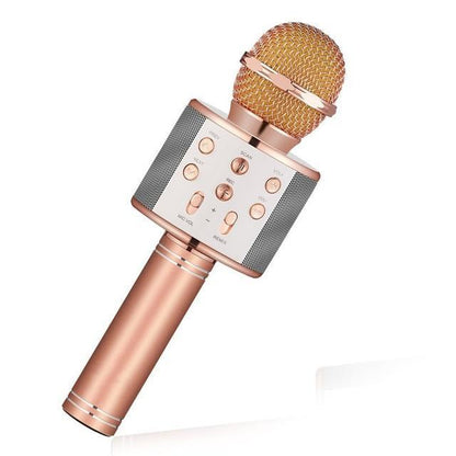 Portable Bluetooth Karaoke Mic