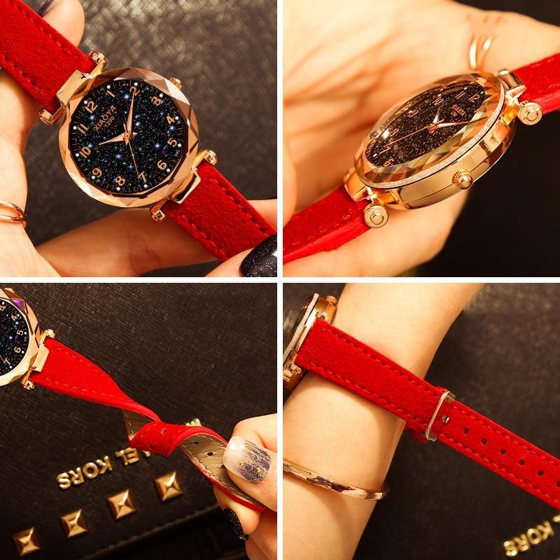 Colorful Celestial Ladies Fashion Watch Bracelet