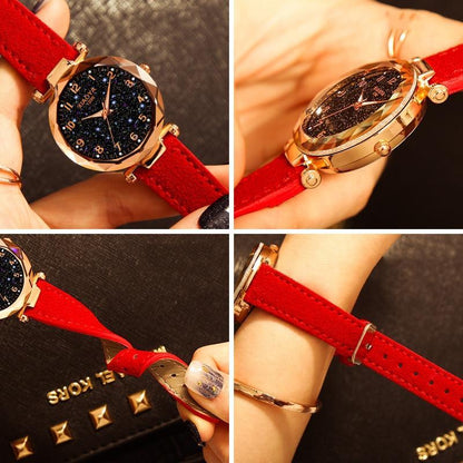 Colorful Celestial Ladies Fashion Watch Bracelet