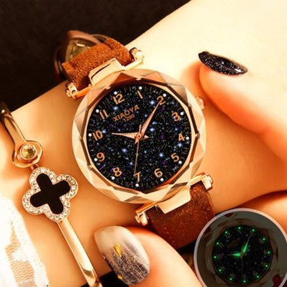 Colorful Celestial Ladies Fashion Watch Bracelet