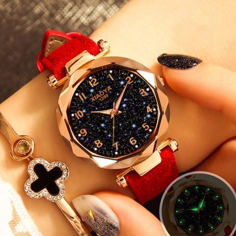 Colorful Celestial Ladies Fashion Watch Bracelet