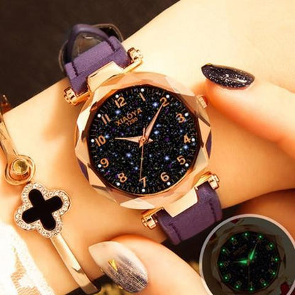 Colorful Celestial Ladies Fashion Watch Bracelet