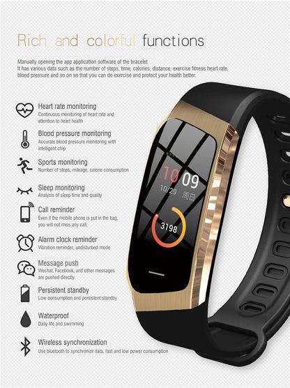 Accurate Fitness Tracker Smartwatch Heart Monitor Waterproof Sport Watch