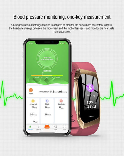 Accurate Fitness Tracker Smartwatch Heart Monitor Waterproof Sport Watch