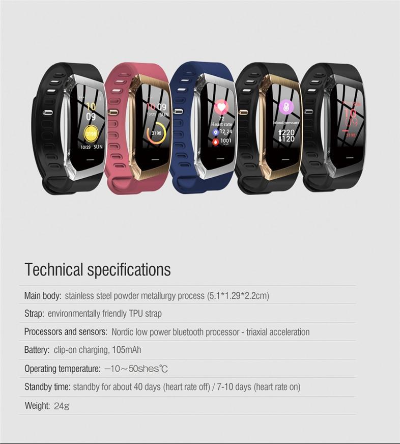 Accurate Fitness Tracker Smartwatch Heart Monitor Waterproof Sport Watch