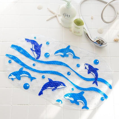 Fun Design Non-Slip Baby Bath Mats With Suckers