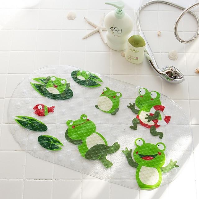 Fun Design Non-Slip Baby Bath Mats With Suckers
