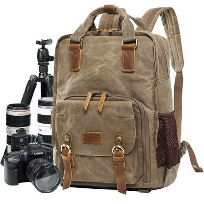 Waterproof Canvas Protective Camera Bag - Fesara