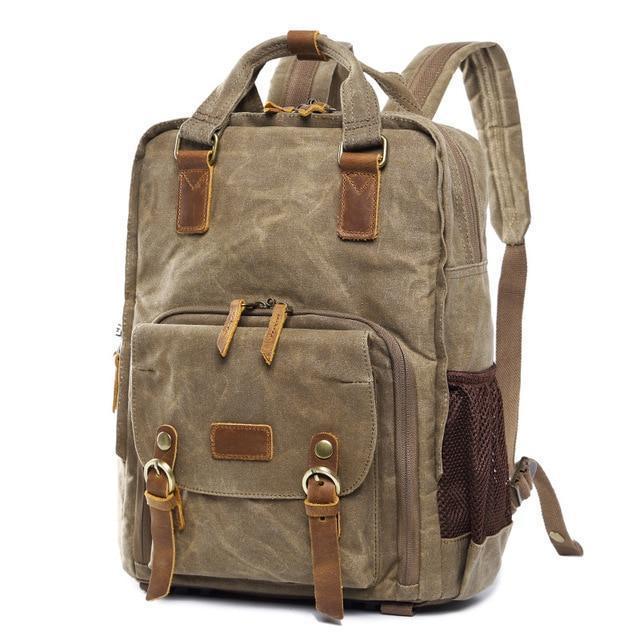 Waterproof Canvas Protective Camera Bag