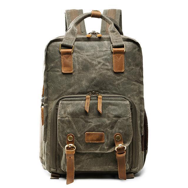 Waterproof Canvas Protective Camera Bag