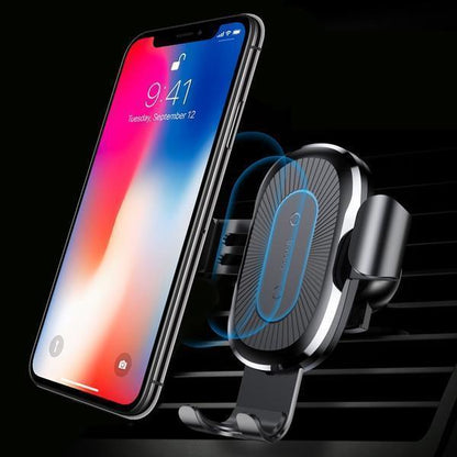 Wireless Phone Charging Car Phone Holder - Fesara