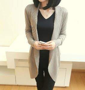 Cozy Women's Long Sleeve Winter Knit Sweater Casual