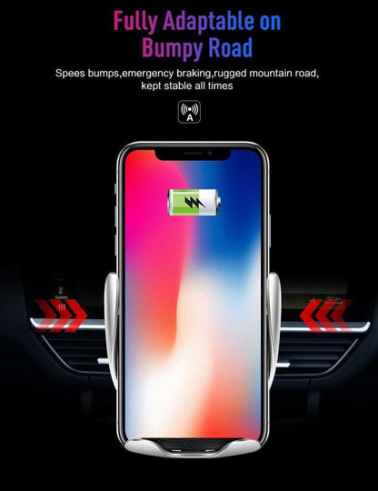 Easy Fit Wireless Car Phone Charger Mount