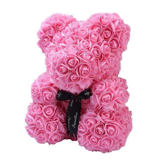 Cute Teddy Bear Rose Gift for Girls Valentines Day