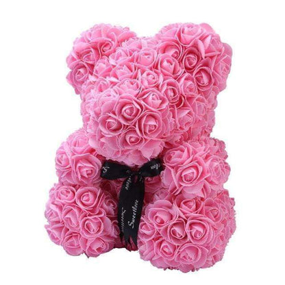 Cute Teddy Bear Rose Gift for Girls Valentines Day