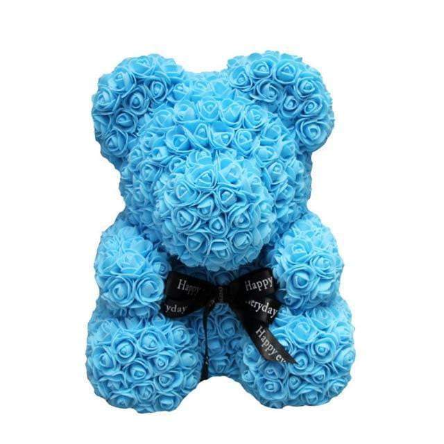 Cute Teddy Bear Rose Gift for Girls Valentines Day