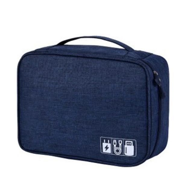 Practical Travel Electronics Accessories Organiser Bag