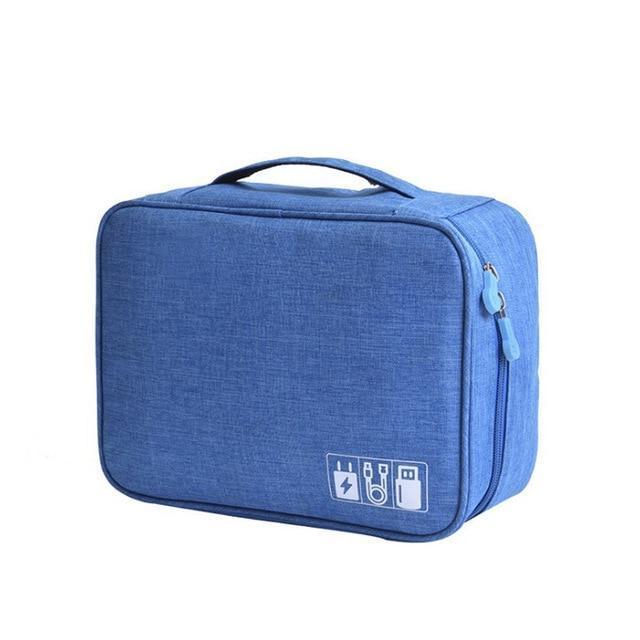 Practical Travel Electronics Accessories Organiser Bag