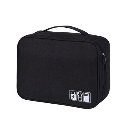 Practical Travel Electronics Accessories Organiser Bag