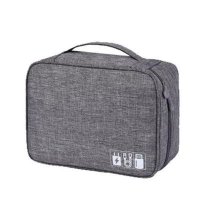 Practical Travel Electronics Accessories Organiser Bag
