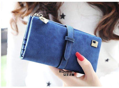 Stylish Frosty Multi Card Fold Wallet