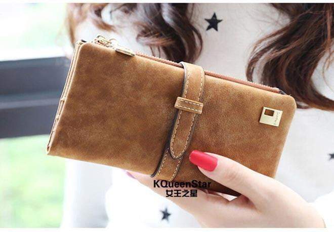 Stylish Frosty Multi Card Fold Wallet