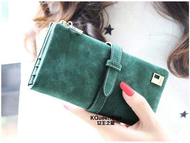 Stylish Frosty Multi Card Fold Wallet
