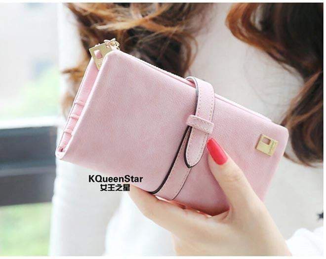 Stylish Frosty Multi Card Fold Wallet