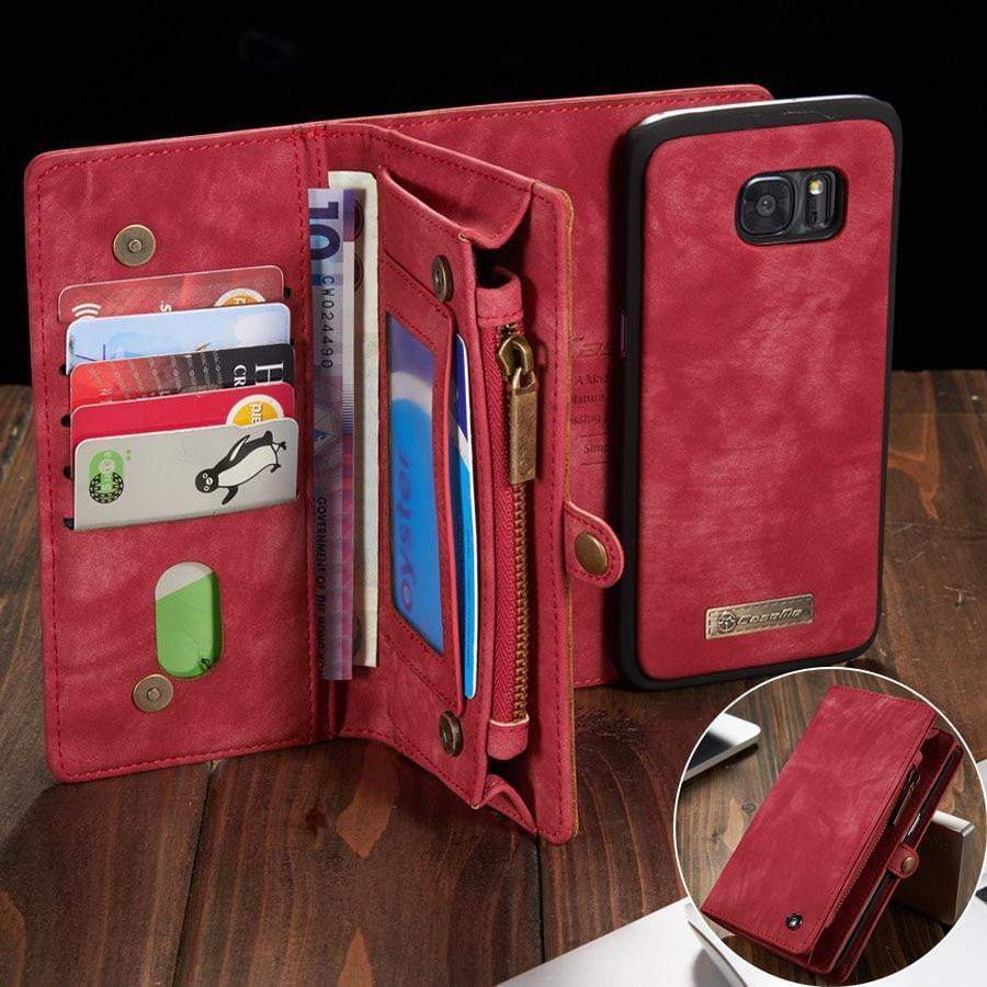 Practical Leather Phone Wallet Case - Fesara
