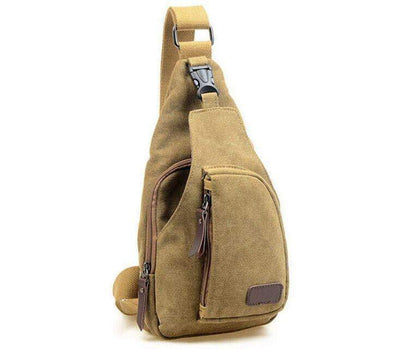 Stylish Men's Canvas Crossbody Messenger Bag